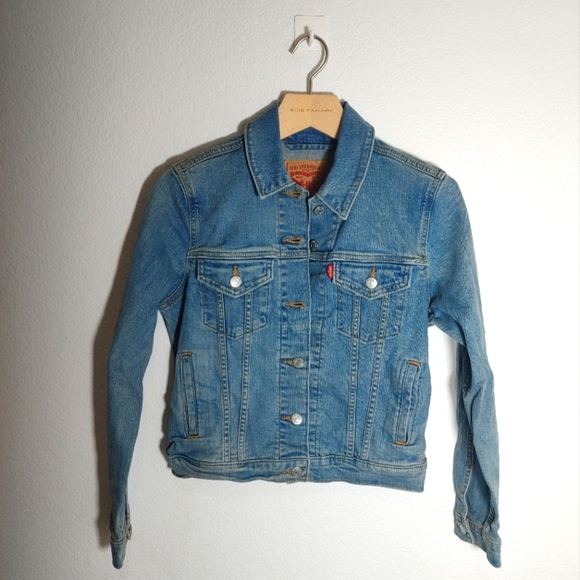 Women's Levi's® Original Trucker Jean Jacket S - Picture 1 of 4